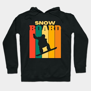 Retro Snowboard Hoodie